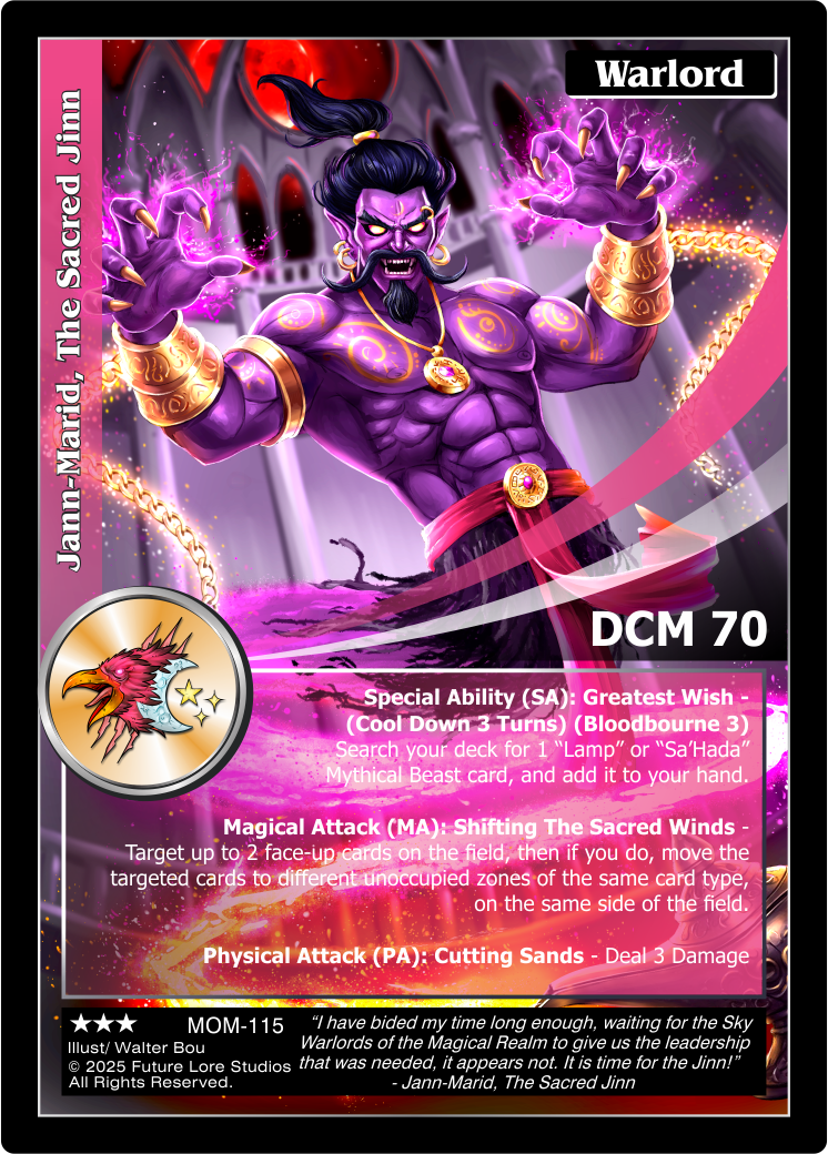 Jann-Marid, The Sacred Jinn