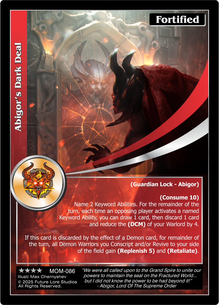 Abigor’s Dark Deal