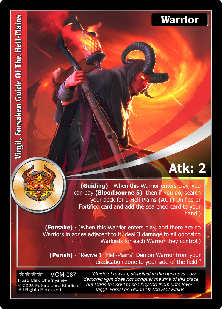 Virgil, Forsaken Guide Of The Hell-Plains