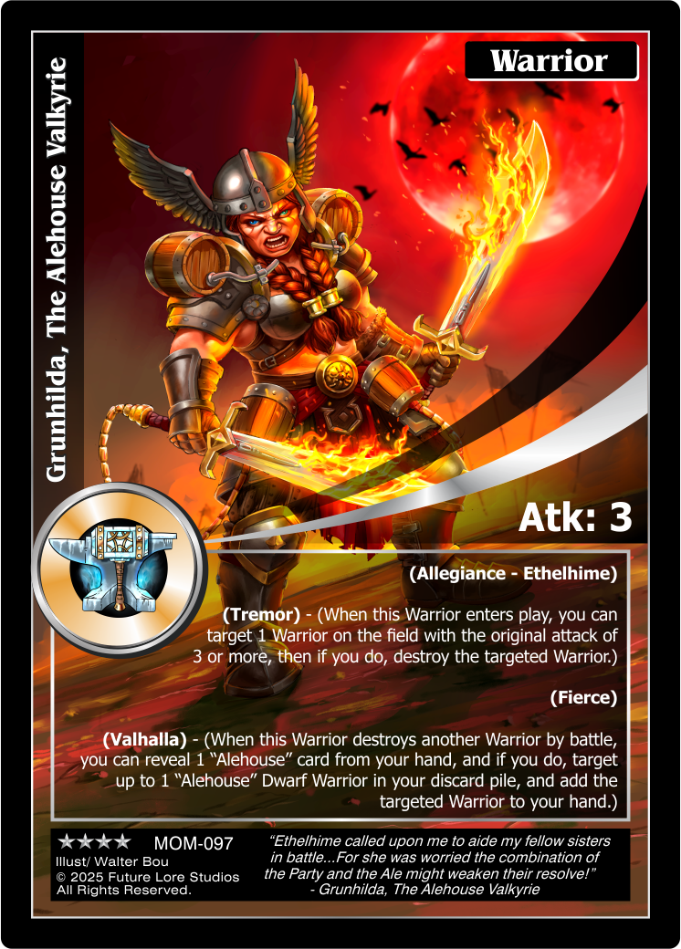 Grunhilda, The Alehouse Valkyrie