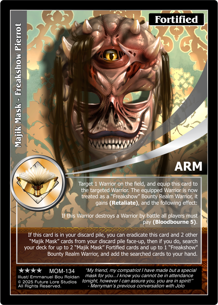 Majik Mask – Freakshow Pierrot