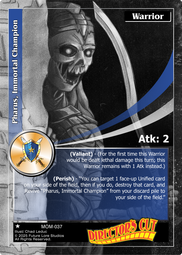 Pharus, Immortal Champion