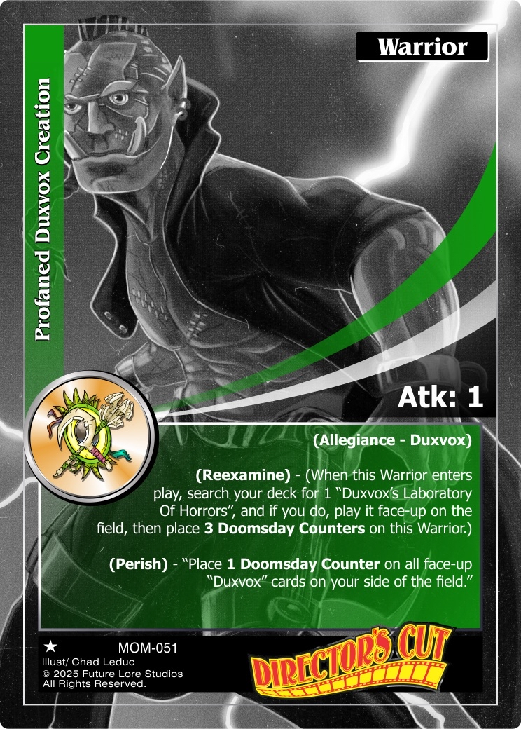 Profaned Duxvox Creation