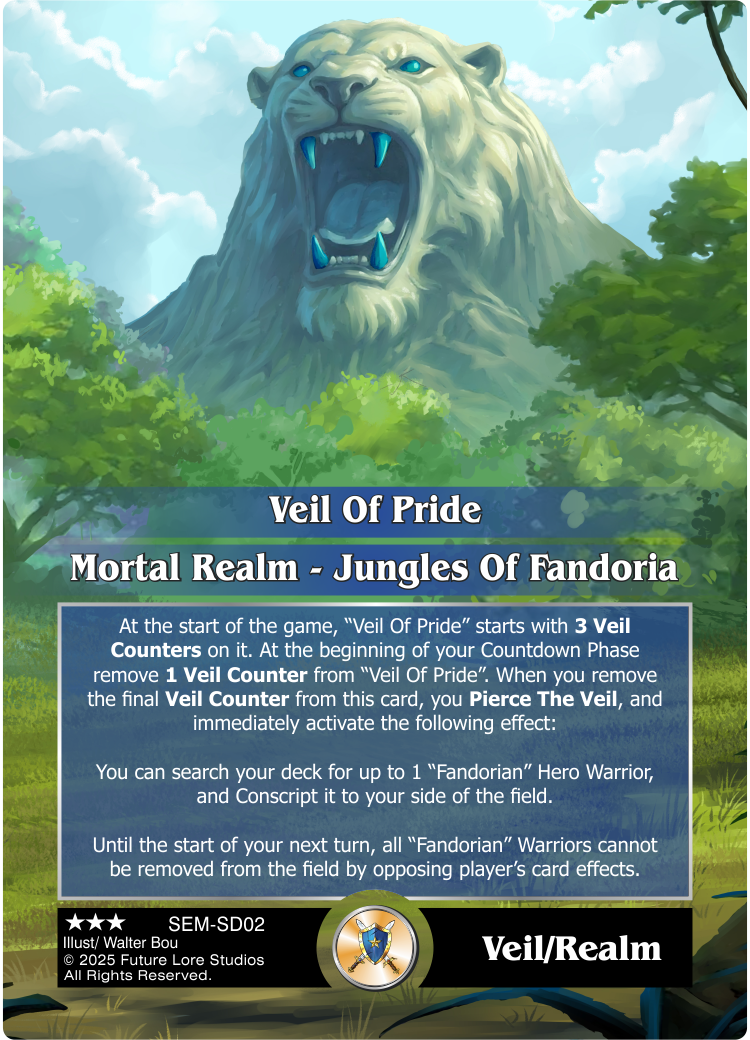 Veil of Pride // Mortal Realm – Jungles Of Fandoria