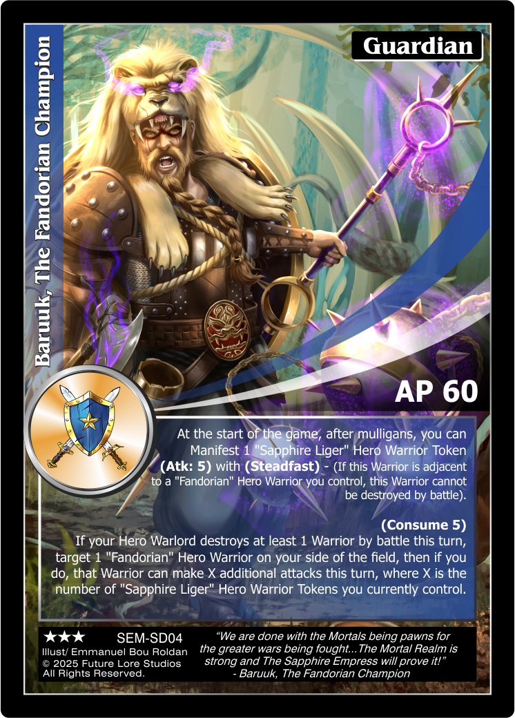 Baruuk, The Fandorian Champion