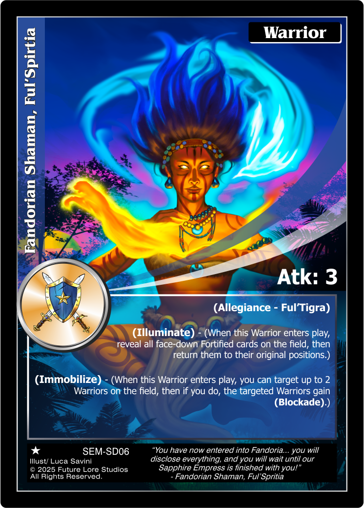 Fandorian Shaman, Ful’Spirita