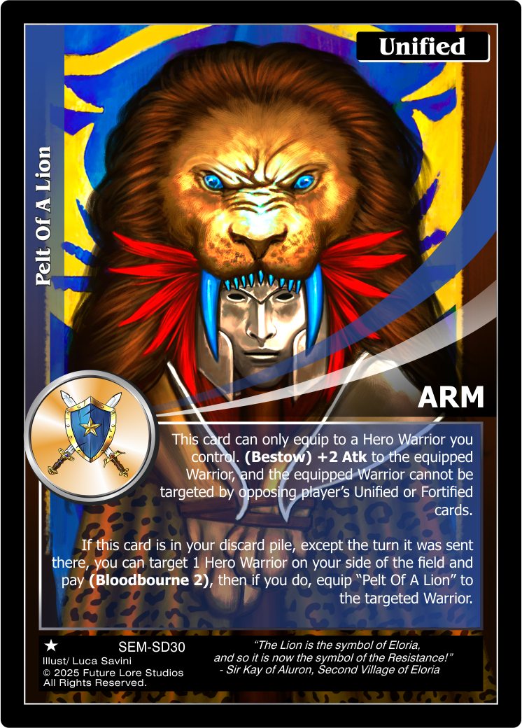 Pelt Of A Lion