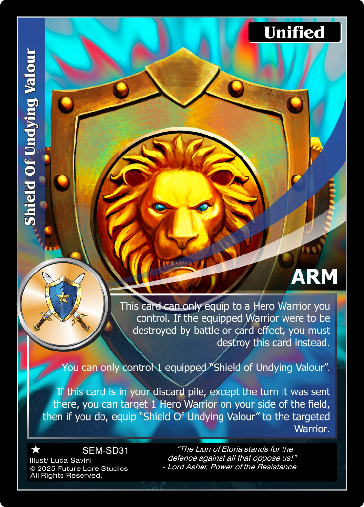 Shield Of Undying Valour