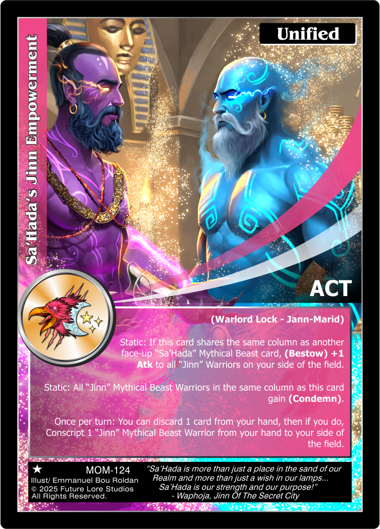 Sa’Hada’s Jinn Empowerment