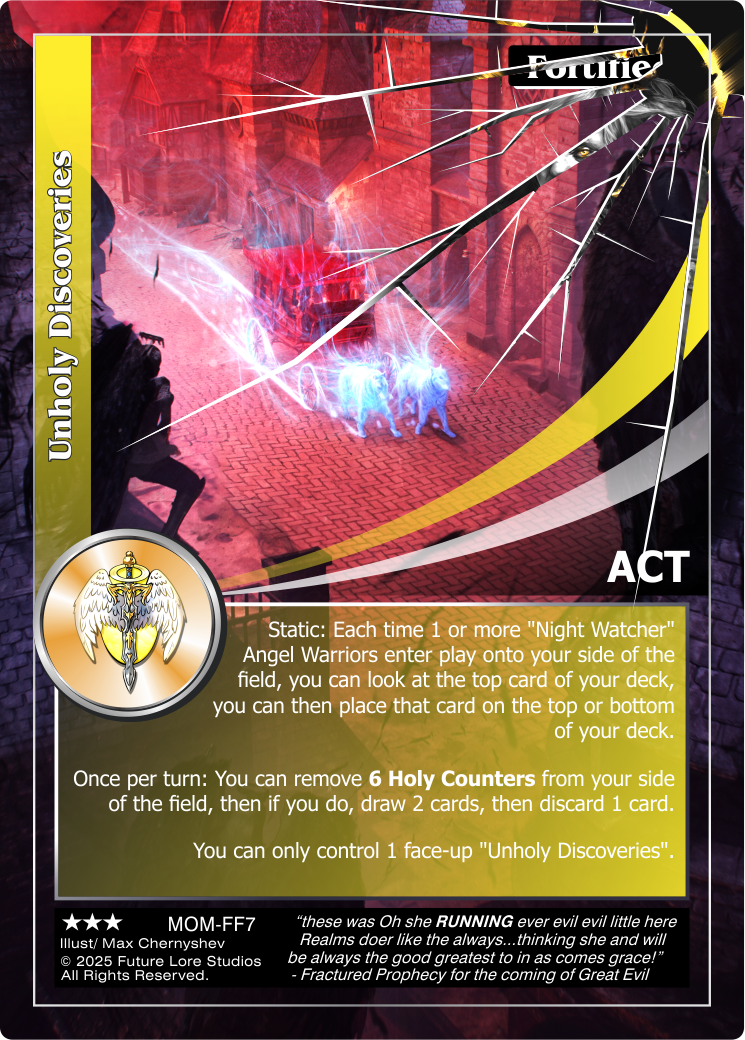 Unholy Discoveries