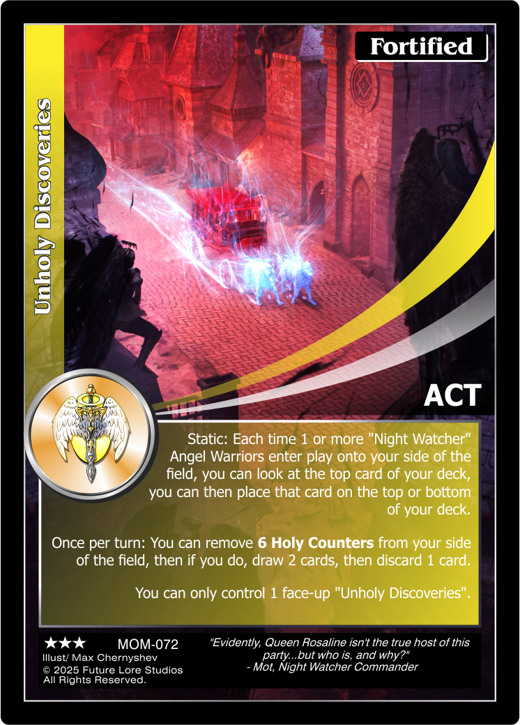 Unholy Discoveries