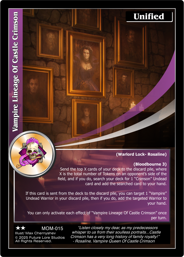 Vampire Lineage Of Castle Crimson