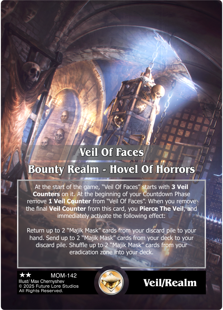 Veil Of Faces // Bounty Realm – Hovel Of Horrors