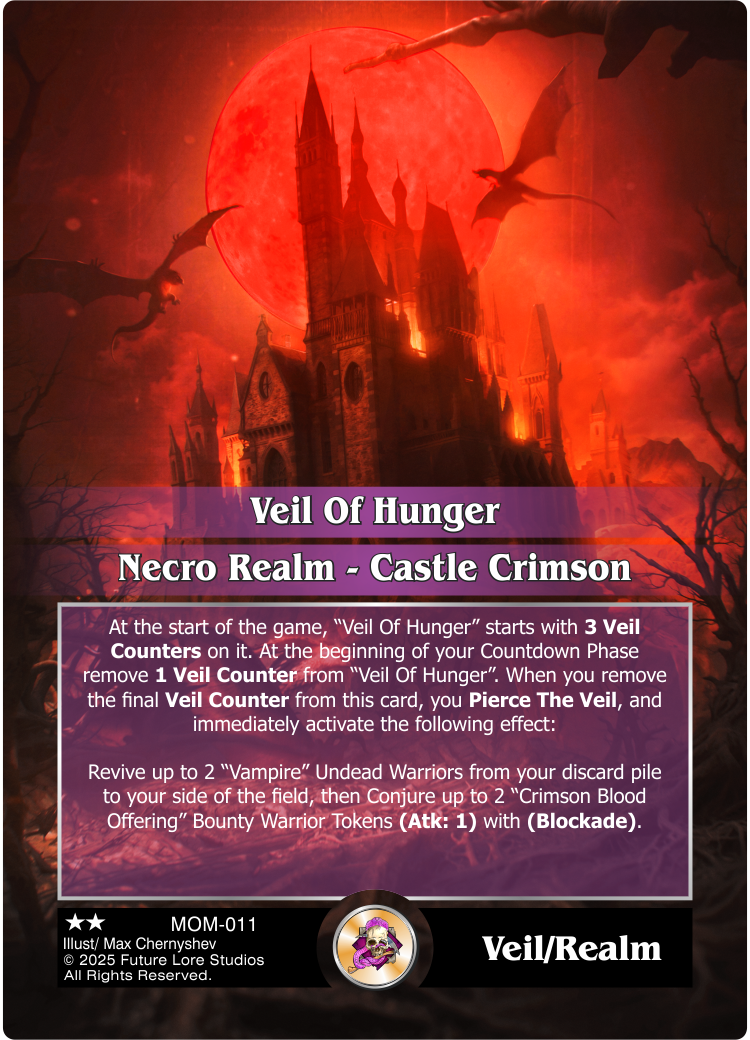 Veil Of Hunger // Necro Realm – Castle Crimson