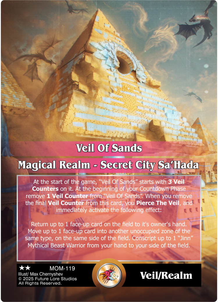 Veil Of Sands // Magical Realm – Secret City Of Saha’Da