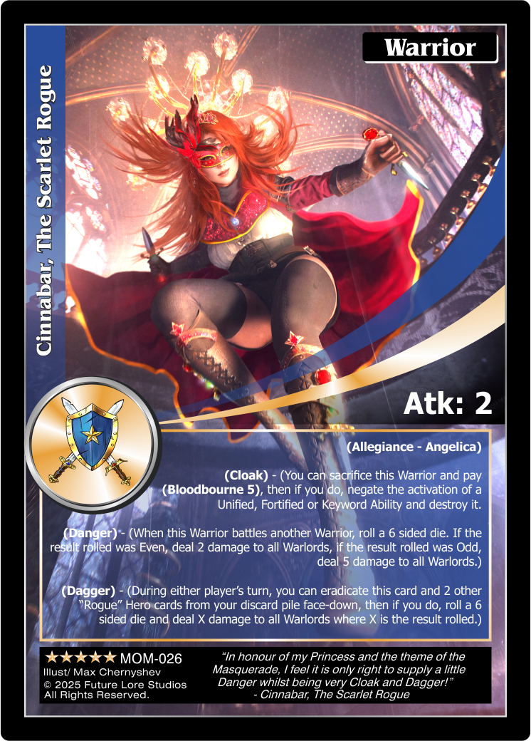 Cinnabar, The Scarlet Rogue