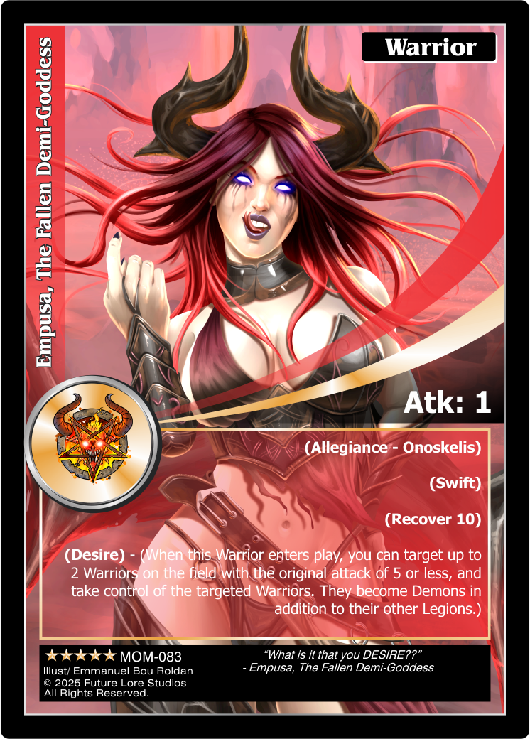 Empusa, The Fallen Demi-Goddess