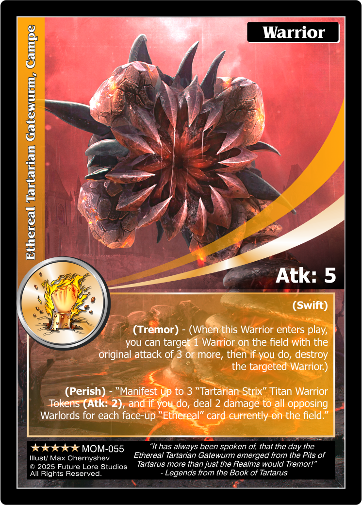 Ethereal Tartarian Gatewurm, Campe