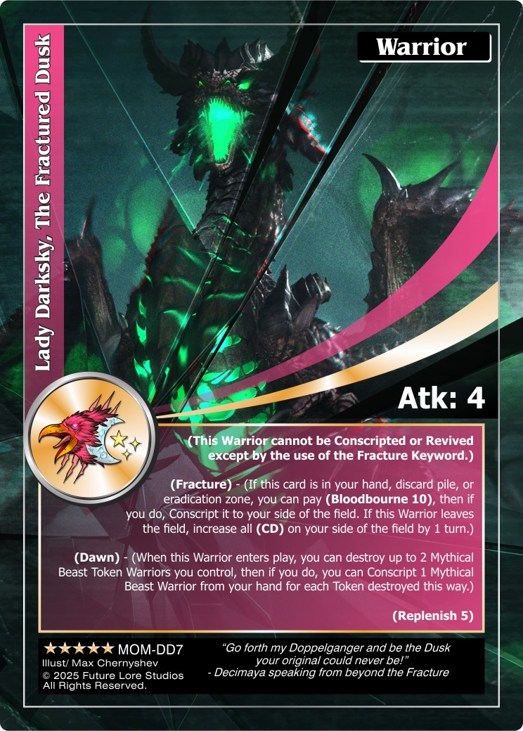 Lady Darksky, The Fractured Dusk