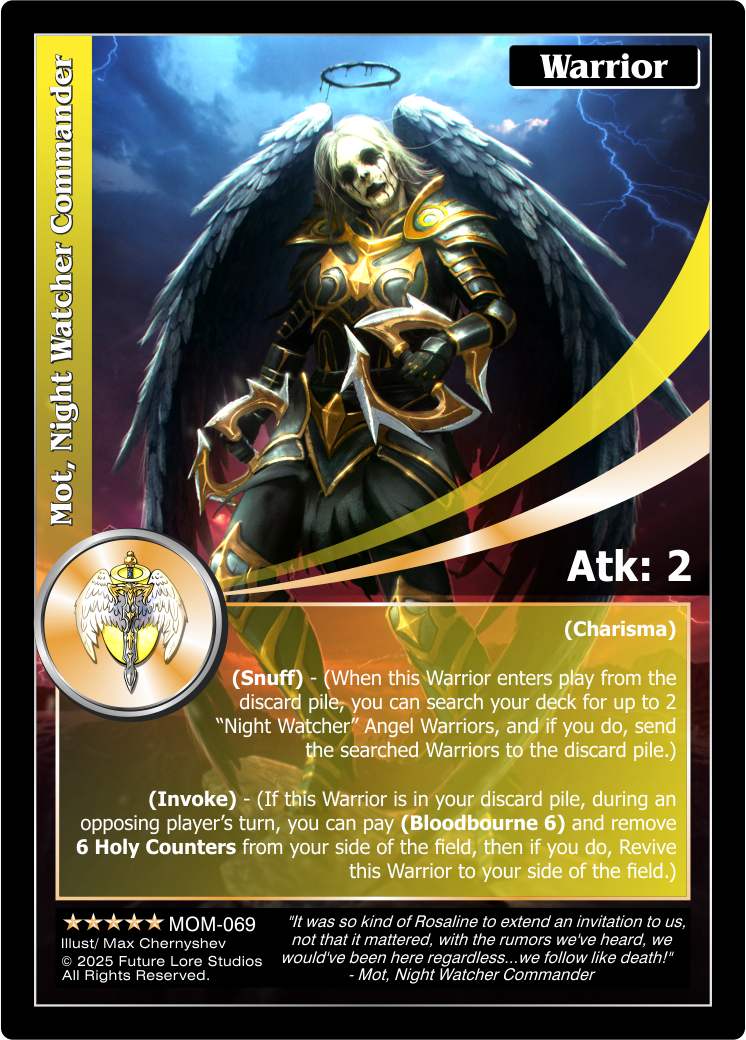 Mot, Night Watcher Commander