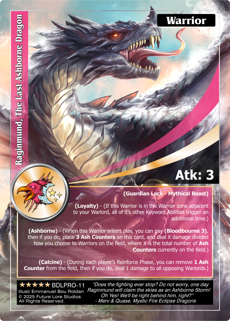 Raginmund, The Last Asheborne Dragon