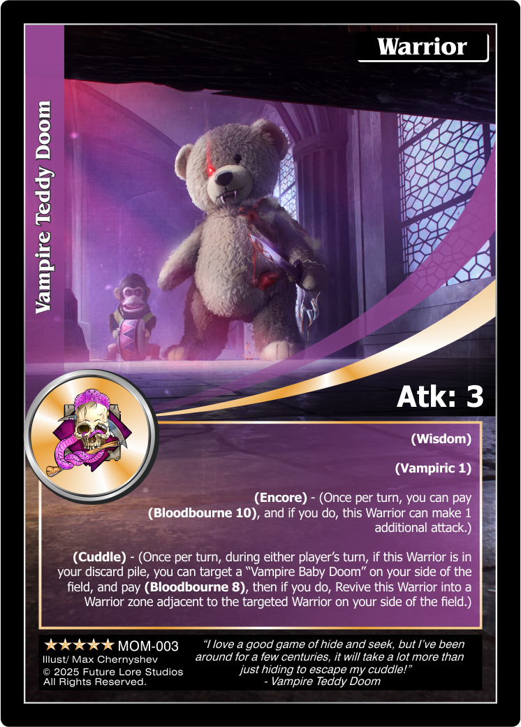 Vampire Teddy Doom