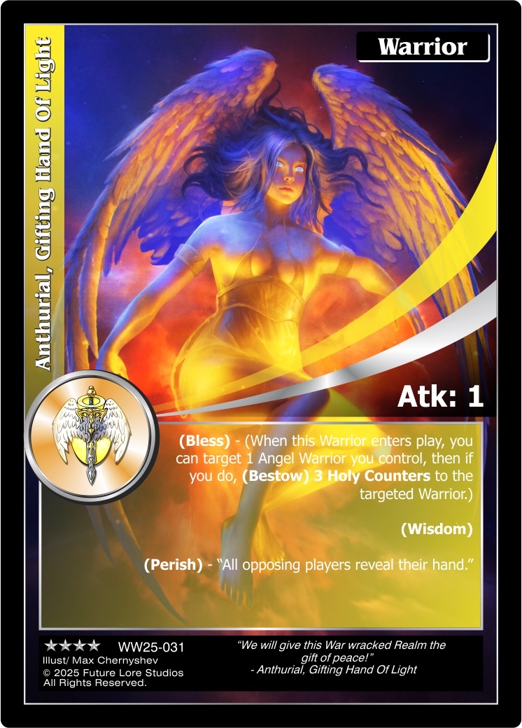 Anthurial, Gifting Hand Of Light