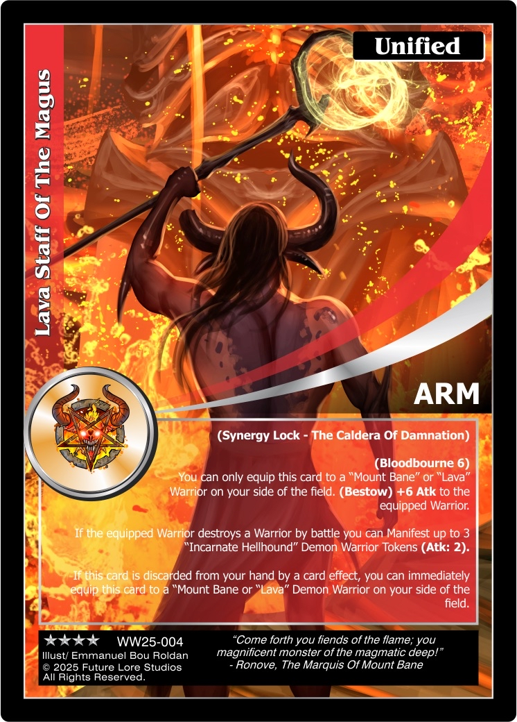 Lava Staff Of The Magus