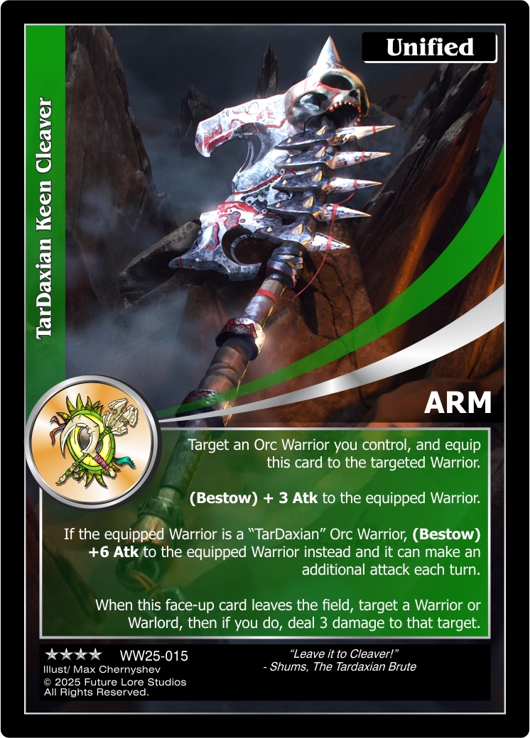 TarDaxian Keen Cleaver