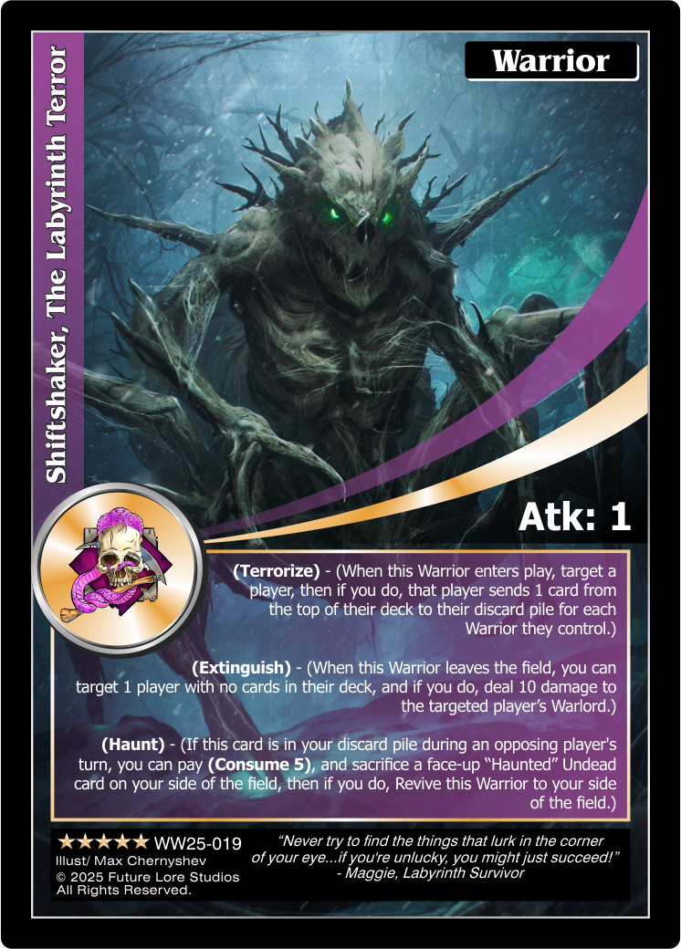 Shiftshaker, The Labyrinth Terror