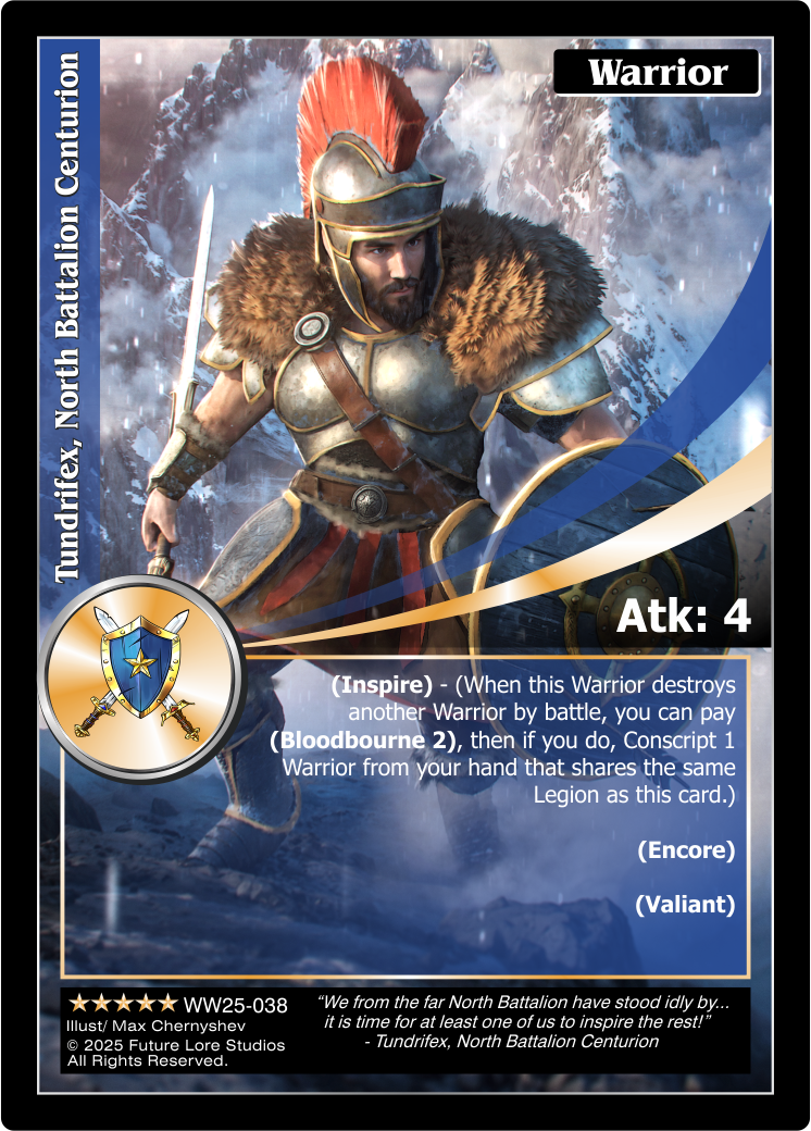 Tundrifex, North Battalion Centurion
