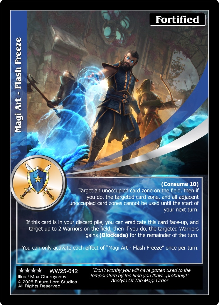 Magi Art – Flash Freeze