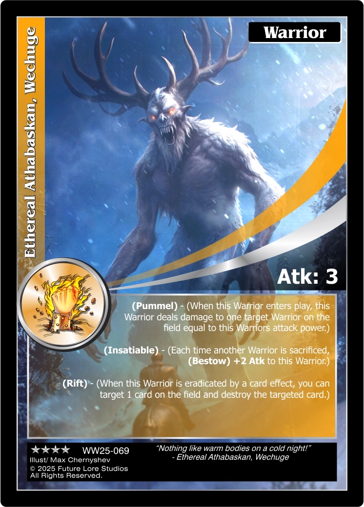 Ethereal Athabaskan, Wechuge