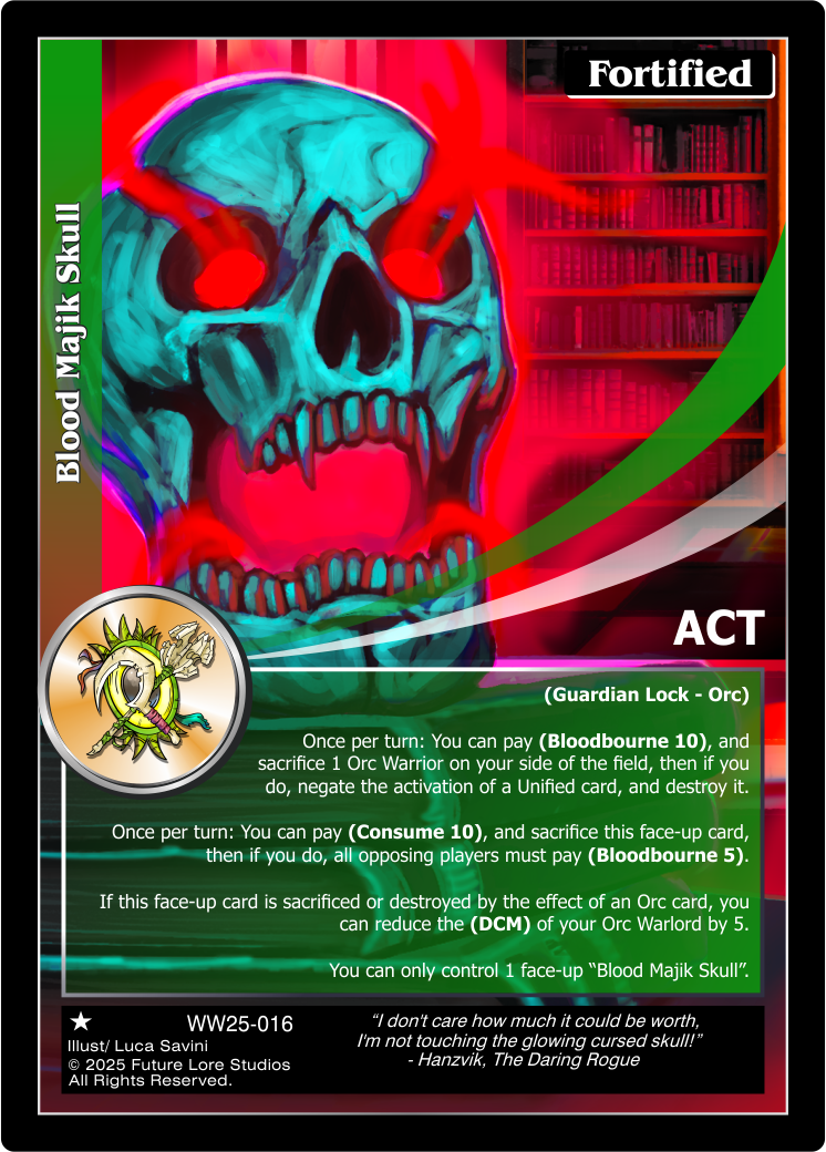Blood Majik Skull