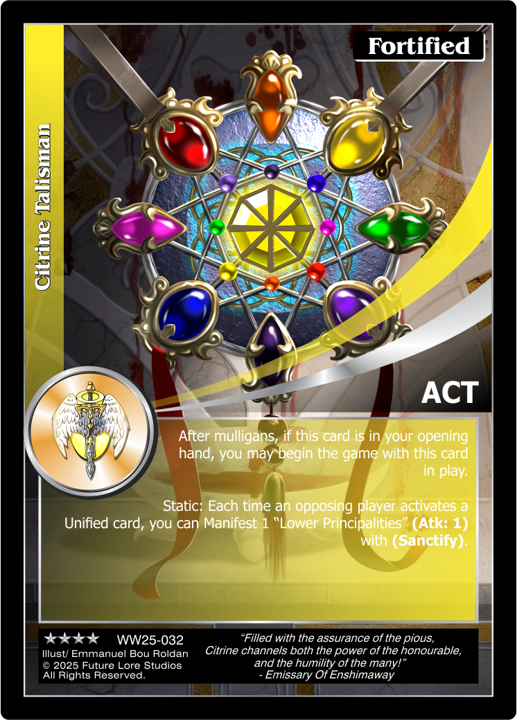 Citrine Talisman