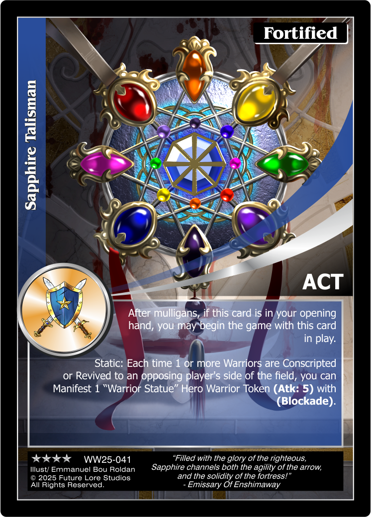 Sapphire Talisman