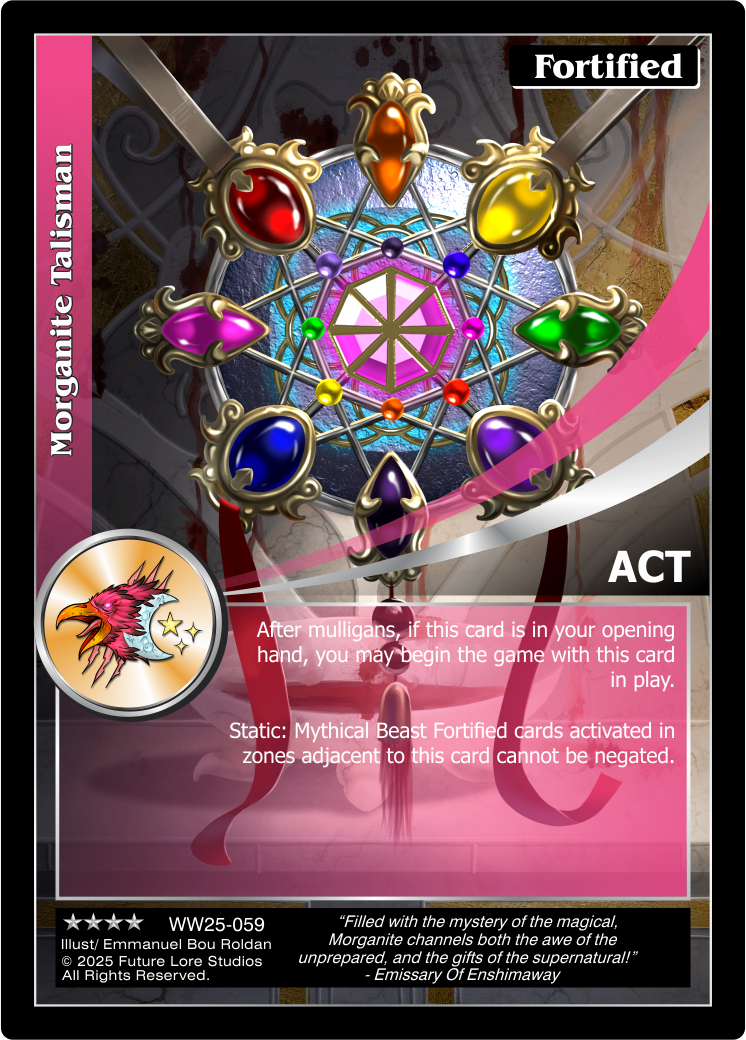 Morganite Talisman