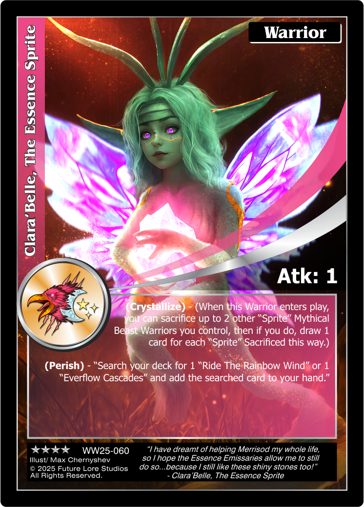 Clara’Belle, The Essence Sprite
