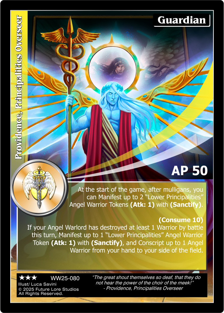 Providence, Principalities Overseer