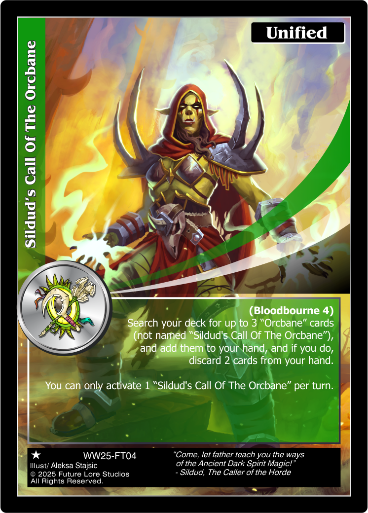 Sildud’s Call Of The Orcbane